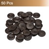 Unique Bargains Wooden DIY Craft Clothing Sewing Buttons 50 Pcs - 3 of 4