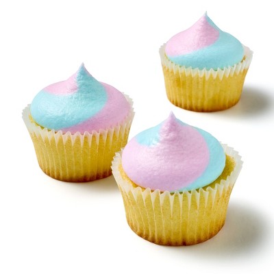 Summer Unicorn Vanilla Mini Cupcakes - 10oz/12ct - Favorite Day™