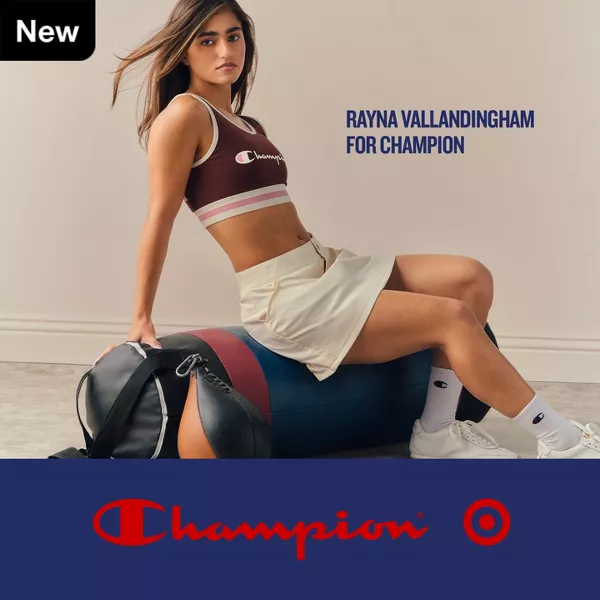 Rayna Vallandingham for Champion
Aly Raisman for Champion