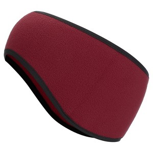 Unique Bargains Polar Fleece Stretchy Running Jogging Sweatband Ear Warmer Headband - 1 of 3
