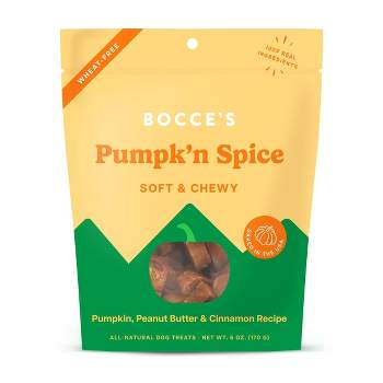 Bocce's Bakery Pumpkin 'n Spice Soft & Chewy Dog Treats - 6oz