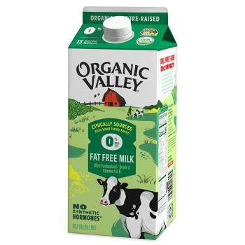 Organic Valley Fat Free Milk - 64oz