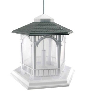 Audubon Wild Bird 10 lb Plastic Deluxe Gazebo Bird Feeder 6 ports (Case of 2) - 1 of 1