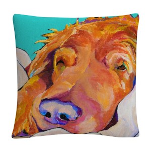 Pat Saunders 16 X 16 Decorative Throw Pillow by Trademark Fine Art - 1 of 4