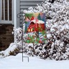 Briarwood Lane Winter Christmas Garden Flag 12x18 For Outdoor Winter Mailbox For Christmas Garden Flag Flags For Outside - 4 of 4