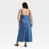 Women's Satin Slip Maxi Dress - A New Day™ - 2 of 3