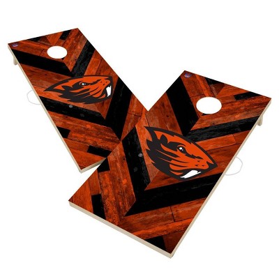 NCAA Oregon State Beavers 2'x4' Solid Wood Cornhole Board