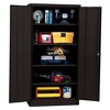 Edsal 36"Wx18"Dx72"H Steel Freestanding Cabinet Black - 4 of 4