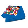 Beistle International Flag Luncheon Napkins 48 napkins Multicolored - 4 of 4