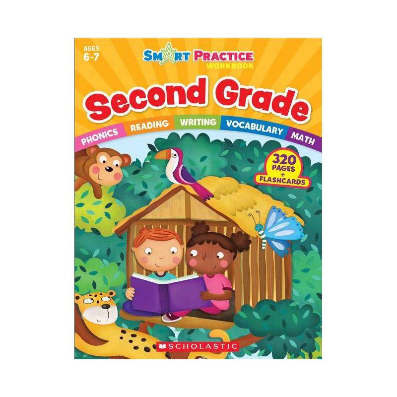 Smart Practice Workbook: Second Grade - (Smart Practice Workbooks) by  Scholastic Teaching Resources (Paperback), 1 of 2
