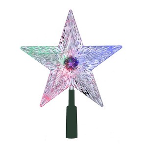 Kurt Adler 8.5-Inch LED Color-Changing Light Star Treetop - 1 of 4