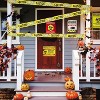 4E's Novelty 6 Zombie Warning Signs 11x14" with 20ft Caution Tape – Halloween Party Yard, Door & Indoor/Outdoor Haunted House Decorations - 2 of 4