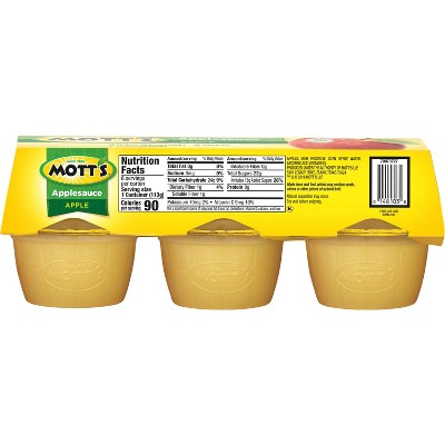 Mott's Applesauce - 6ct/4oz Cups