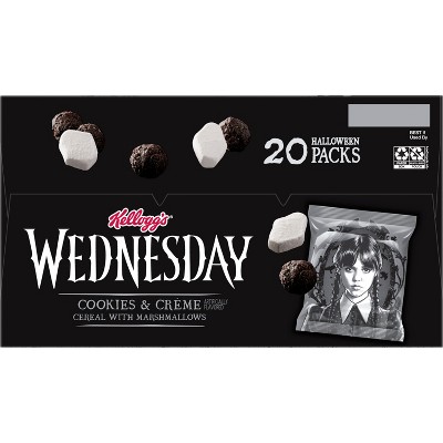 Kellogg's Wednesday Cookies & Creme Breakfast Cereal - 9oz/20ct