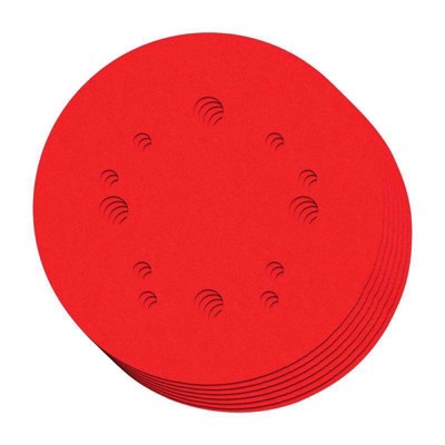 Diablo 5 in. Ceramic Blend Hook and Lock Sanding Disc Assorted Grit Assorted 7 pc