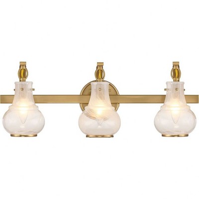 Savoy House Adams 3 - Light Vanity in  Warm Brass