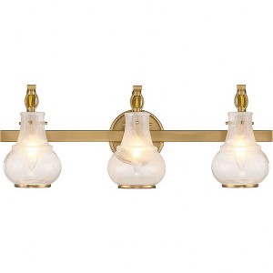 Savoy House Adams 3 - Light Vanity in  Warm Brass - 1 of 3