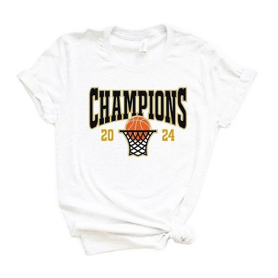 Simply Sage Market Women's College Basketball 2024 Champions AL Short Sleeve Graphic Tee