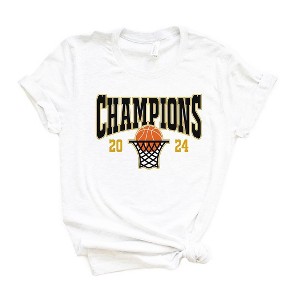 Simply Sage Market Women's College Basketball 2024 Champions AL Short Sleeve Graphic Tee - 1 of 3