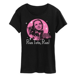 Women's - Wizard of Oz - Dorothy Run Toto Run Short Sleeve Graphic T-Shirt - 1 of 4