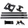 Monoprice Extra Long Ceiling TV Mount Bracket For TVs 23in to 43in Max Weight 110 lbs. Extension Range of 28.3in to 62.6in VESA Patterns up to 200x200 - 2 of 4