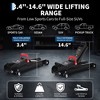 2.5 Ton Low Profile Floor Jack, Heavy-Duty Steel Racing Jack, Single ...