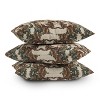 16"x16" Gabriela Fuente Aristocat Square Throw Pillow Beige - Deny Designs: Abstract Design, Removable Cover, Indoor Use - 3 of 4