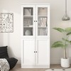 Famapy White Wood Buffet Cupboard Kitchen Storage Cabinet Anti-tip Feature - 3 of 4