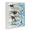 Stupell Industries Rockhampton Sandpipers Beach Ripples, 12" x 12" - 3 of 4