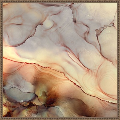 Amanti Art Desert Hues by Tara Reed Canvas Wall Art Print Framed 22 x 22-in.