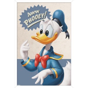 Trends International Disney Donald Duck: Good Old Days - Aww Phooey! Framed Wall Poster Prints - 1 of 4