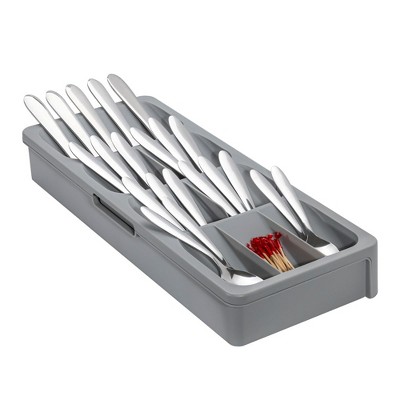 Cheer Collection Kitchen Drawer Expandable Cutlery Organizer