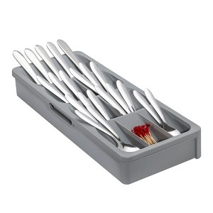 Cheer Collection Kitchen Drawer Expandable Cutlery Organizer - 1 of 4