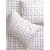 society6 Twin/Twin Extra Long Windowpane Brushed Cotton Duvet Set - 2 of 4