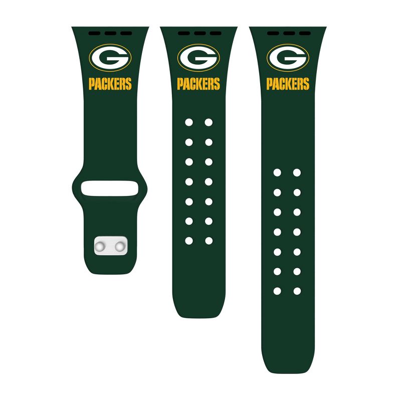 NFL Green Bay Packers Wordmark Apple Watch Band  
, 2 of 3