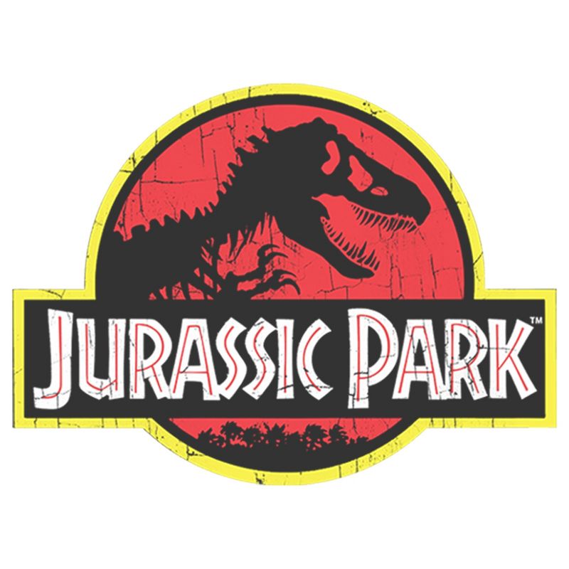 Boy's Jurassic Park T Rex Logo T-Shirt, 2 of 5