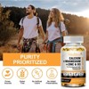 Mulittea Calcium Magnesium Zinc Capsules with Vitamind3 for Strong Bones & Teeth | Heart & Immune Support, 60 Count - 4 of 4