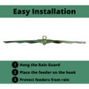 JCS Wildlife 22.5" Rain Guard - Hammered Metal Texture - 4 of 4