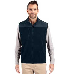 Cutter & Buck Cascade Eco Fleece Mens Vest - 1 of 2