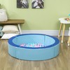 Outsunny Indoor/Outdoor Memory Foam Ball Pit for Toddlers 1-3 Sensory Toy - 2 of 4
