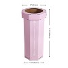 happimess Fleur 25-Gallon Traditional Classic Disposable Corrugated Cardboard Event Trash Can and Recycling Bin - 4 of 4