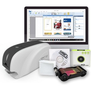 IDP SMART-31 Single-Sided and Dual-Sided ID Card Printers - 1 of 4