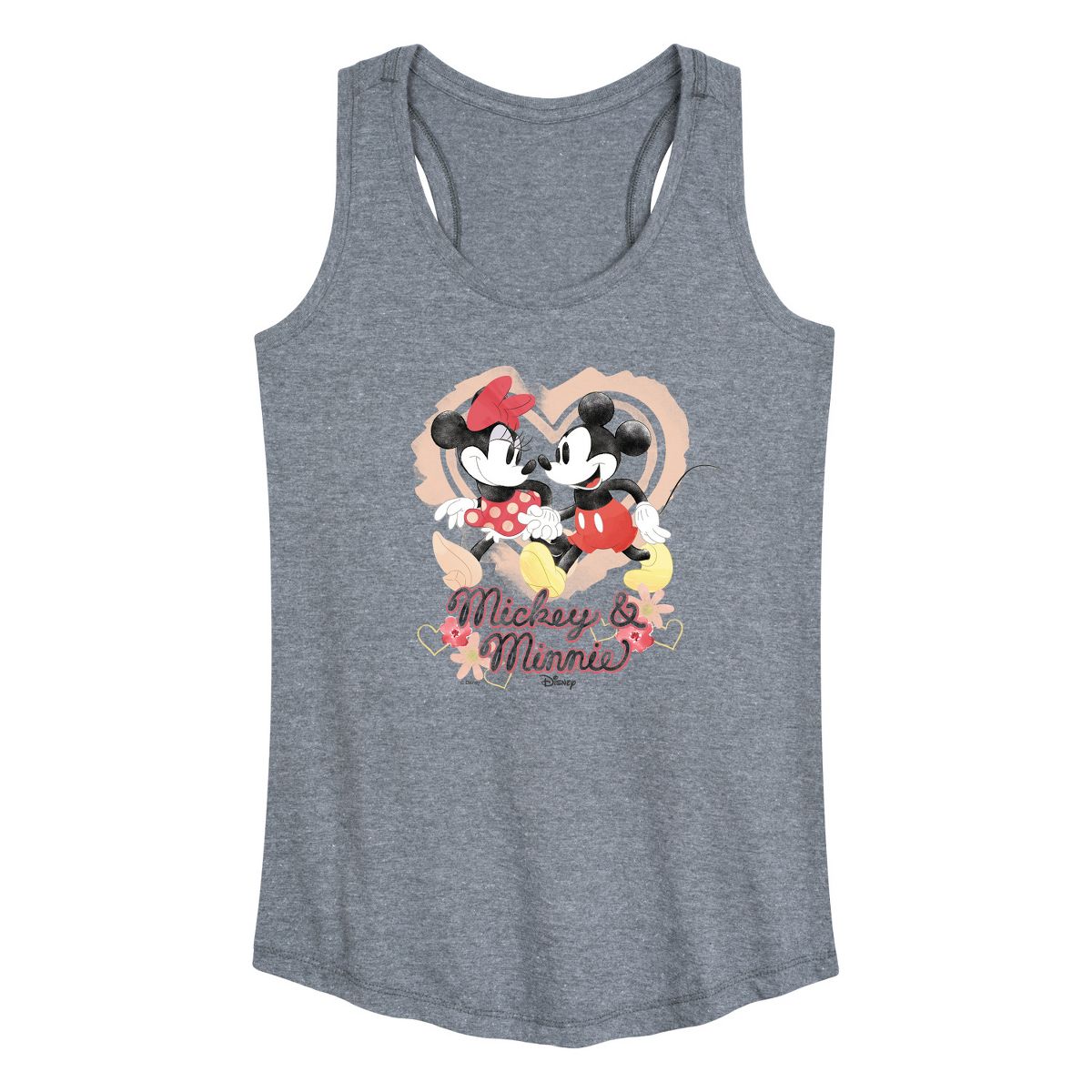 Women's - Disney - Mickey Minnie Graphic Racerback Tank