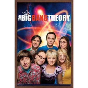 Trends International The Big Bang Theory - Season 8 - Key Art Framed Wall Poster Prints - 1 of 4