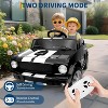 coucheta 24v 7AH 2-Seater Ride-on Car for Kids with Remote Control, Dual Safety Belts, 2-Speed Settings, LED Lights, and Built-in Music - 3 of 4