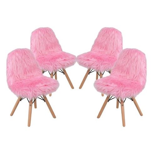 Fluffy cheap chair target