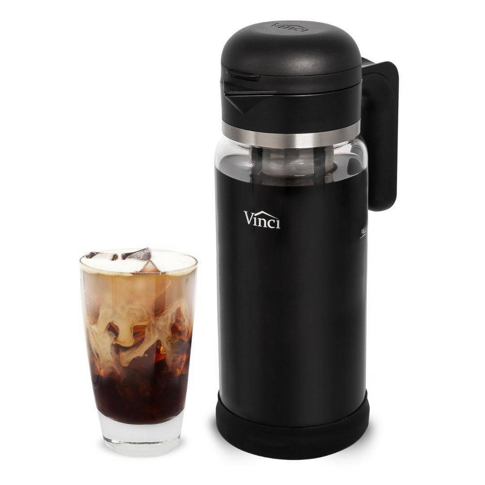 Vinci Housewares 2L Cold Brew 360 Coffee Maker Black