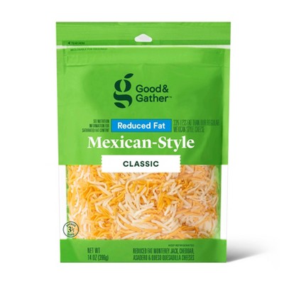 Shredded Reduced Fat Mexican-Style Cheese - 14oz - Good & Gather™