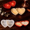 JDICTION Heart Shaped Silicone Molds for Resin Candles, Candlesticks, Jewelry Casting, Valentine's Day Crafts - 3 of 4