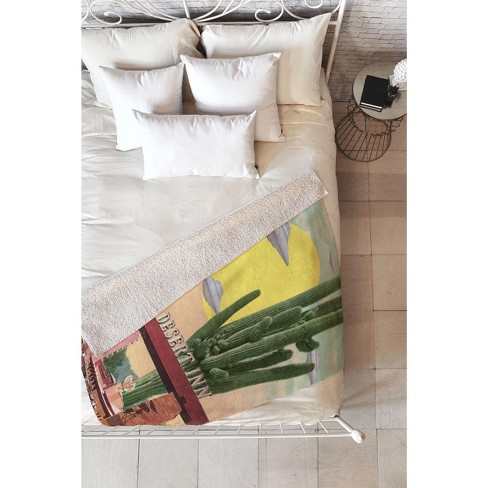 Msgonzalez Desert Inn Ufo 80 X 60 Fleece Throw Blanket Deny Designs Target